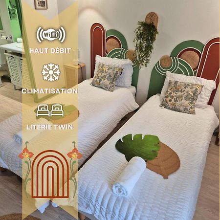 Boudoir - Clim-Wifi-Twin-Gare Apartment Lourdes Ngoại thất bức ảnh